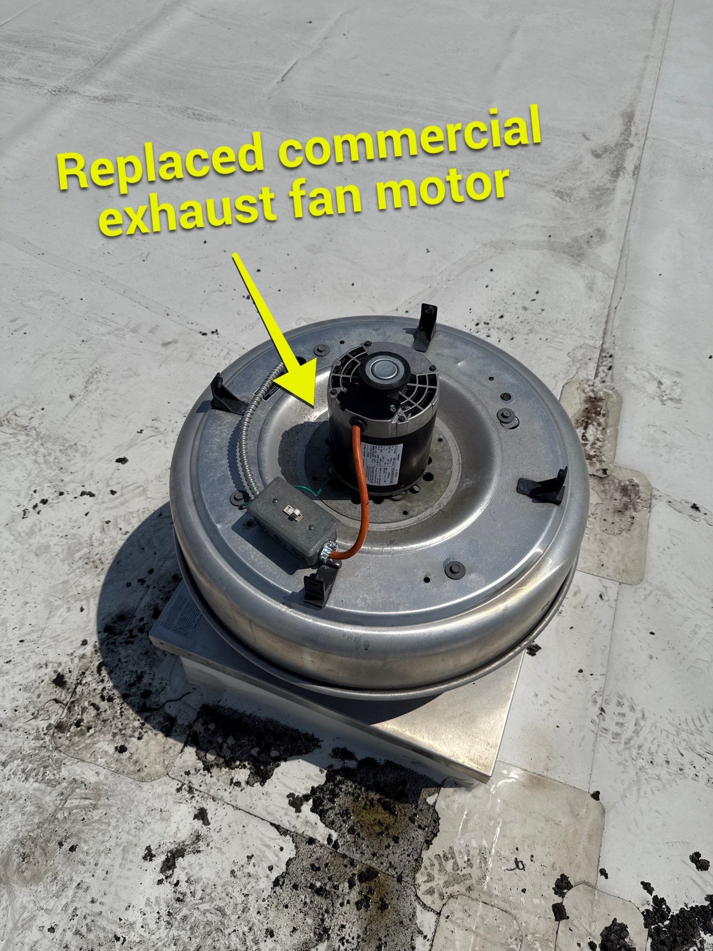 Exhaust Vent Fan Motor Replacement